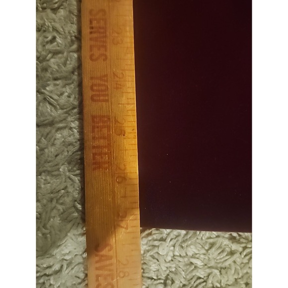 Women's Mid-Rise Velvet Tapered Trousers - A New Day Wine Wine Red Size 0 - Picture 6 of 6